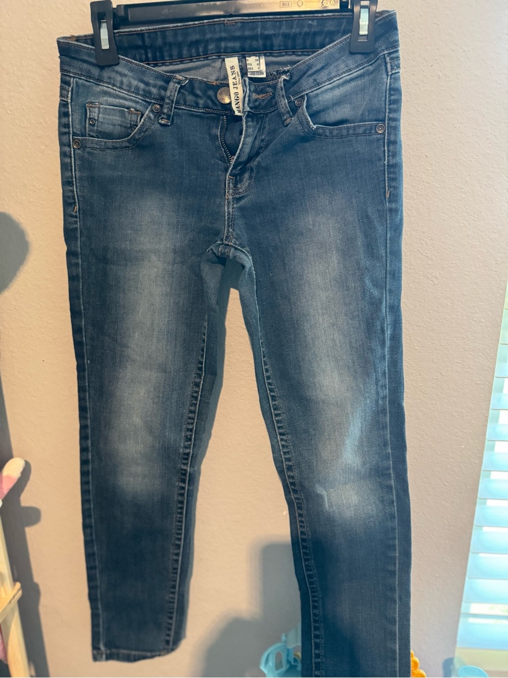Mango Dark Blue Skinny Jeans
